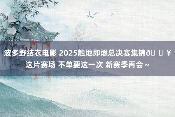 波多野结衣电影 2025触地即燃总决赛集锦🎥这片赛场 不单要这一次 新赛季再会～